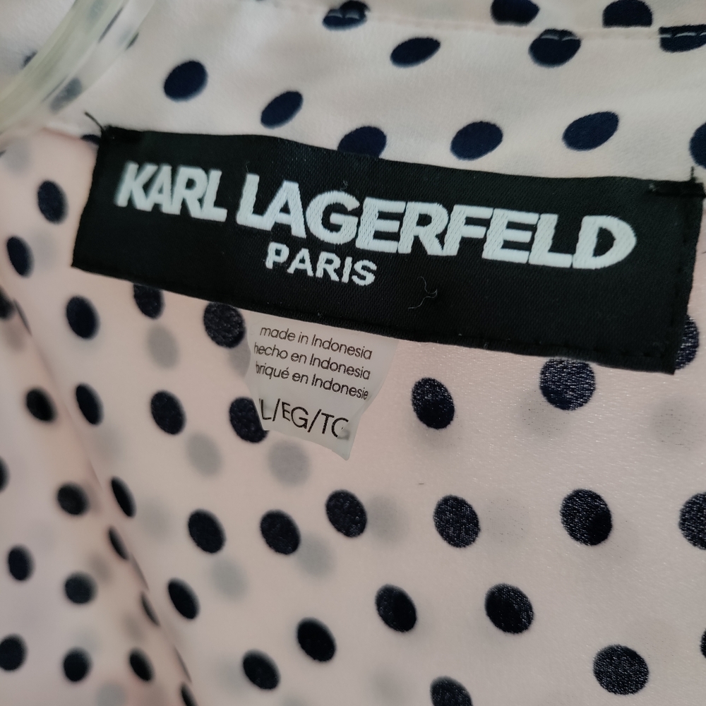 Karl Lagerfeld Magdalen Pearl Blouse - Picture 7 of 7